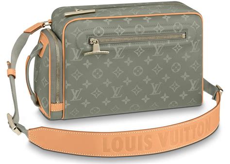 titanium caemra bag lv|LOUIS VUITTON Monogram Titanium Camera Bag.